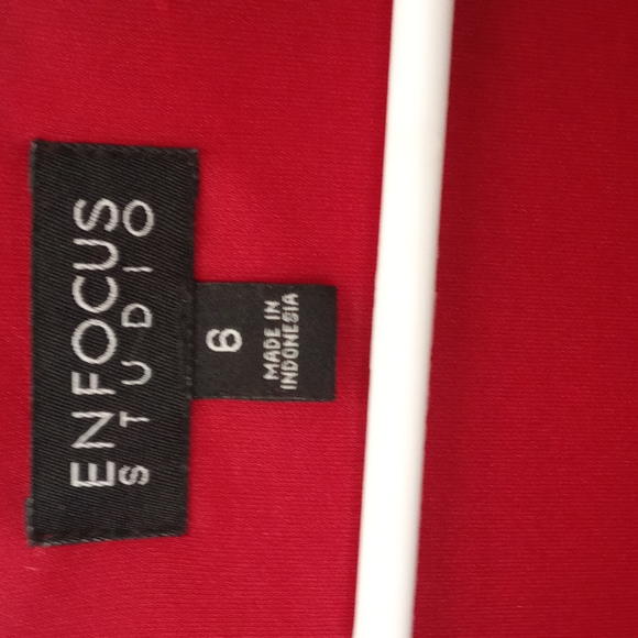 Red and Black Dress - Picture 3 of 3